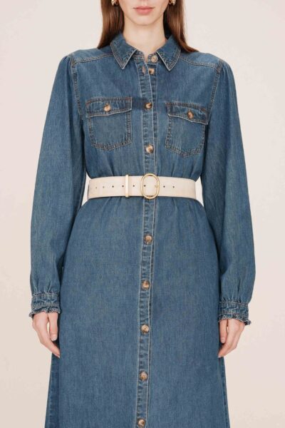 Cinto Swinton bege - Acessórios - Cintos