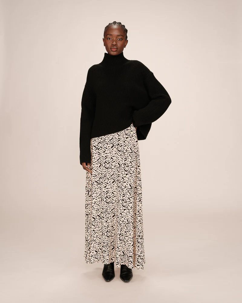 Saia Sibella Baunilha - Novidades - Saias