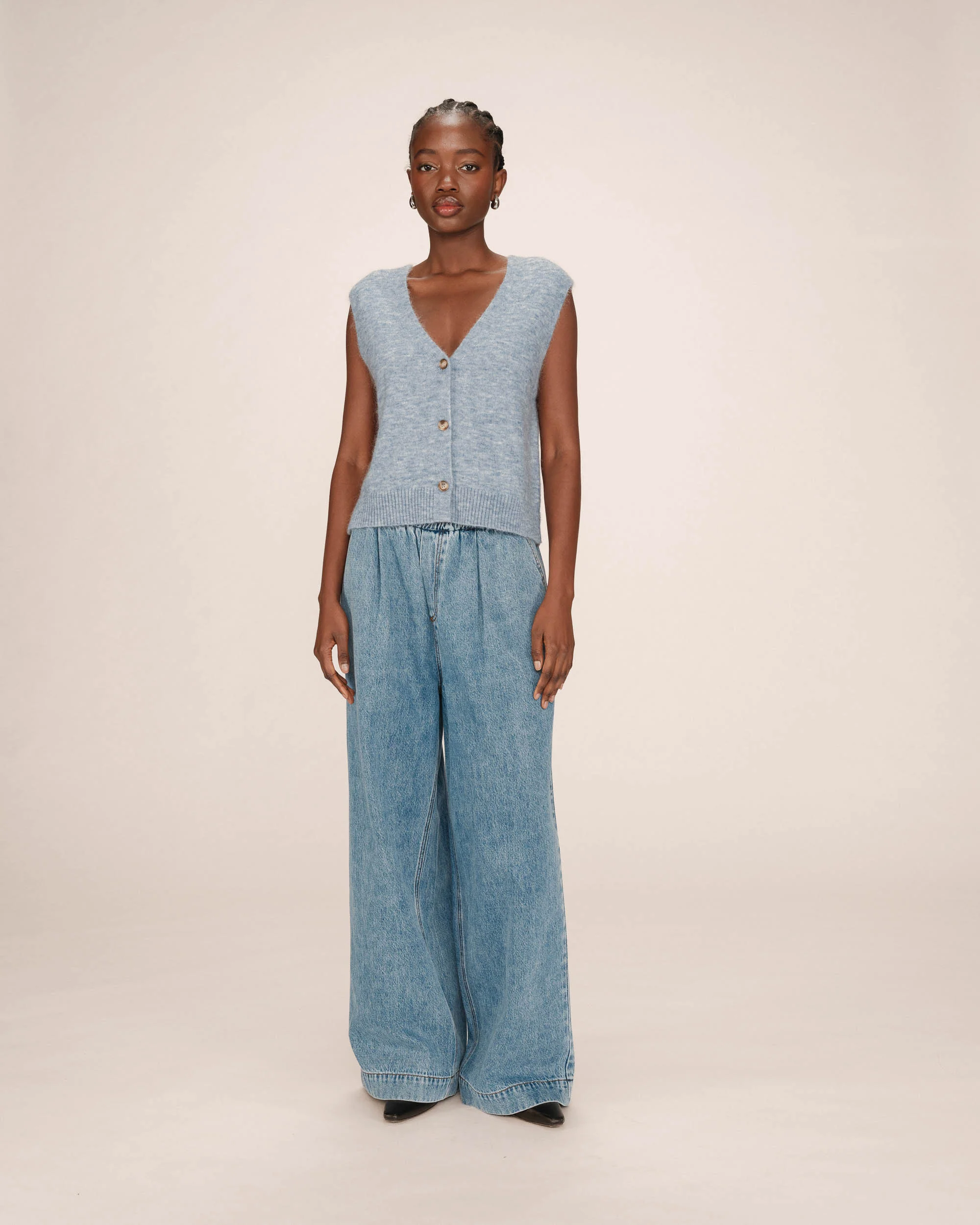 Cardigan Santa Azul - Malhas e Casacos - Roupa