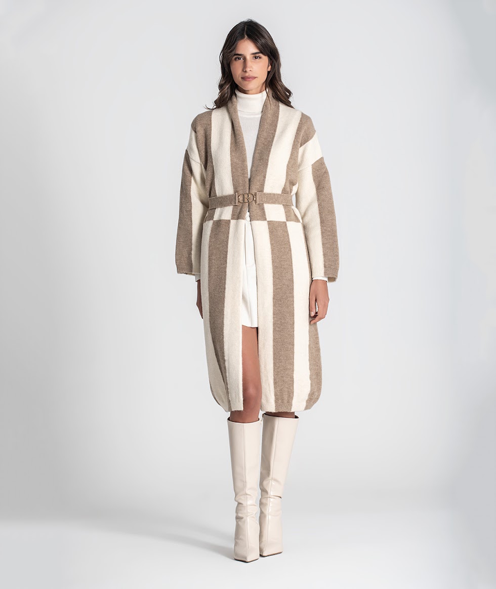 Casaco bicolor - Casacos - Roupa