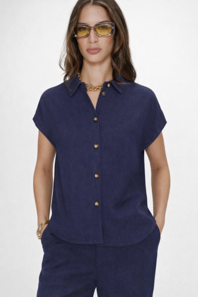 Camisa Perez Marine - Blusas e Camisas - Roupa