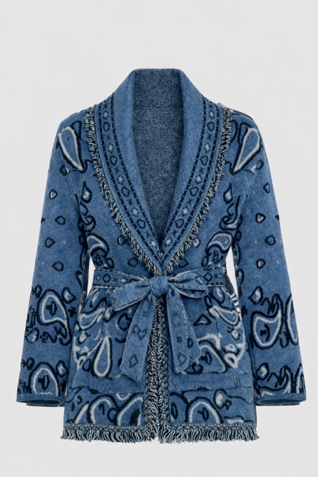 Casaco Nindiana Azul - Malhas e Casacos - Roupa