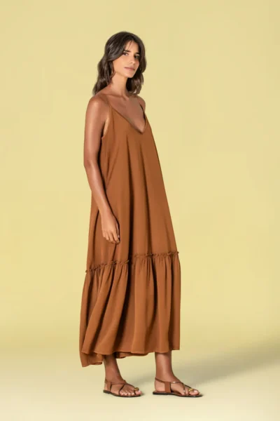 Vestido de alças finas - Novidades - Vestidos e Macacões