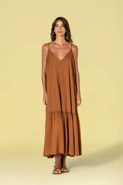 Vestido de alças finas - Novidades - Vestidos e Macacões