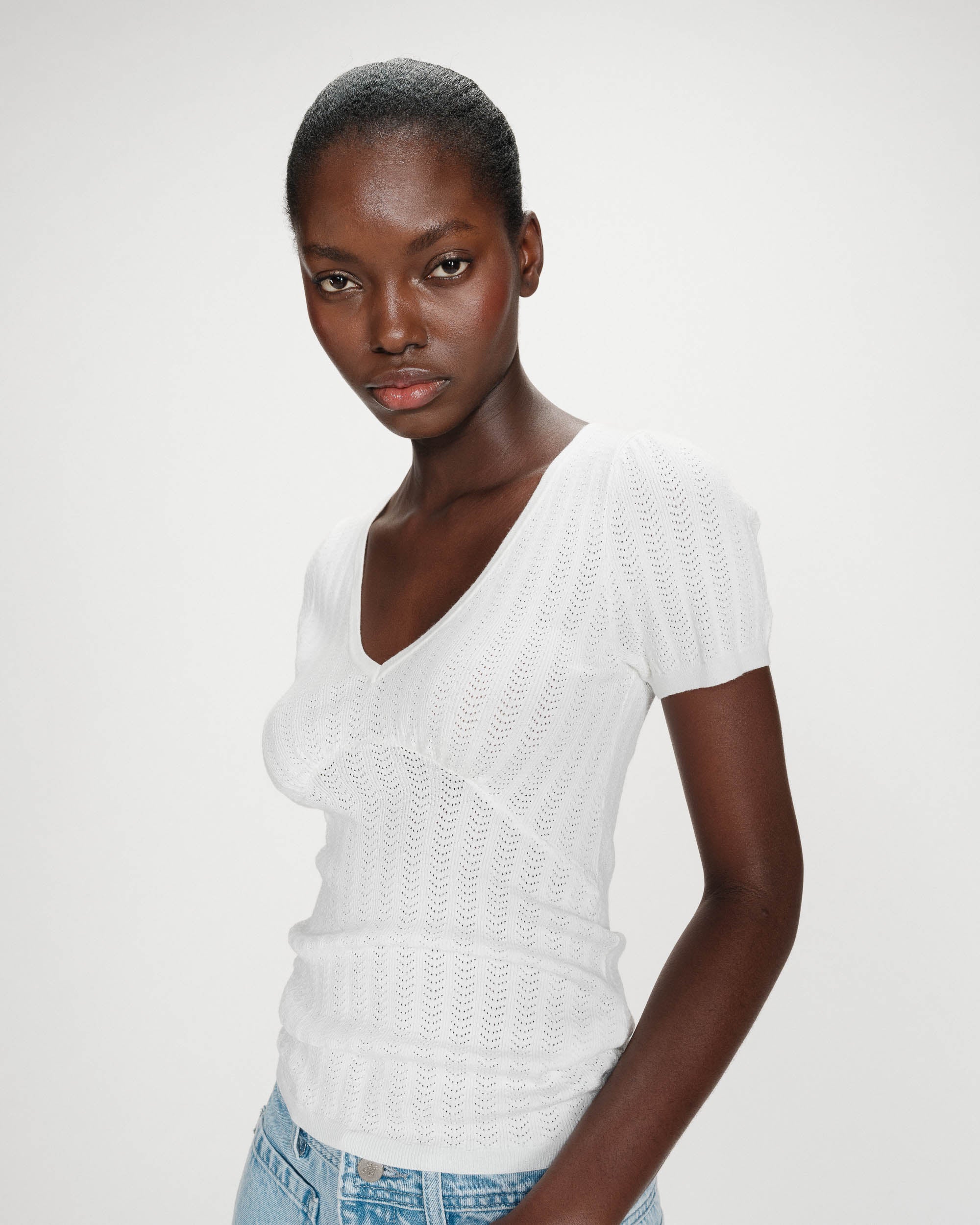 Velyor top de malha - Blusas e Camisas - Roupa