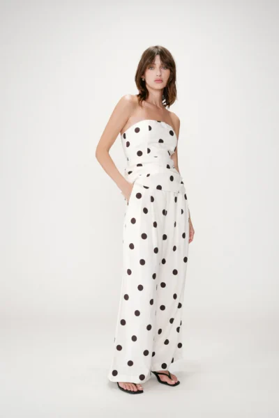 Wynell pantalonas ecrú - Calças e Saias - Roupa