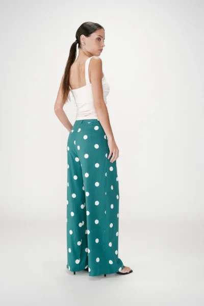 Wynell pantalonas verdes - Calças e Saias - Roupa