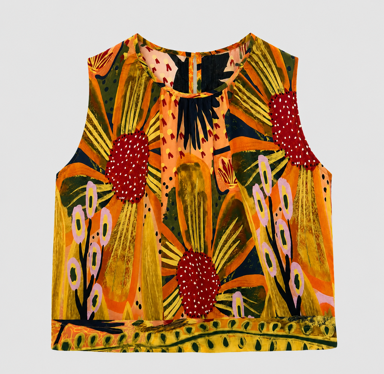 Top Matali amarelo - Blusas e Camisas - Roupa