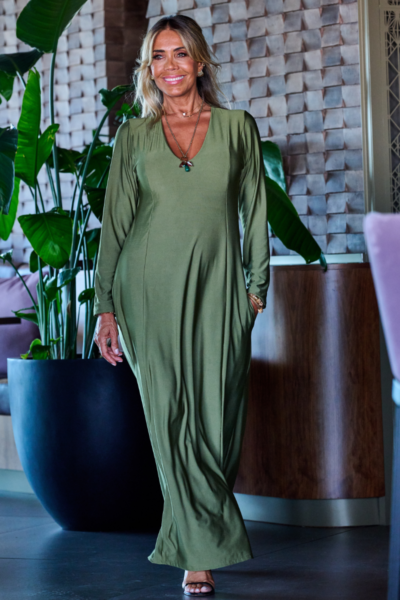 Vestido Oliva - Novidades - Vestidos e Macacões