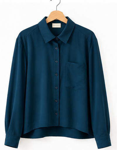 Camisa petróleo - Blusas e Camisas - Roupa