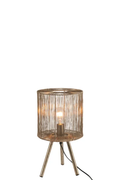 Candeeiro de metal pequeno ref. 2979 - Decoração