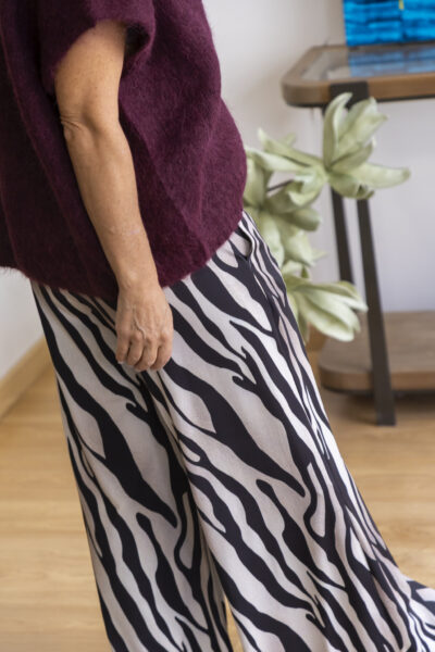 Pantalona Zebra - Calças e Saias - Roupa